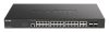 D-link 24-port PoE Gigabit Managed Switch + 4 Combo 1000BaseT/SFP  - Maximum PoE