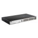 D-link 24 x 10/100/1000BASE-T ports Layer 3 Stackable Managed Gigabit Switch wit