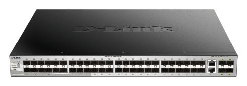D-link 48 SFP ports Layer 3 Stackable Managed Gigabit Switch with 2 x 10GBASE-T