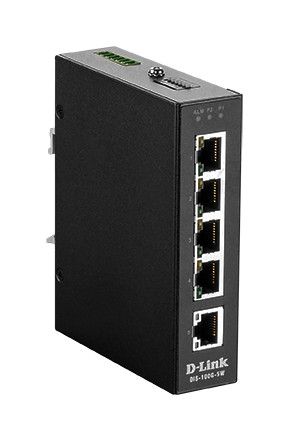 D-link 5 Port Unmanaged Switch with 5 x 10/100/1000BaseT(X) ports