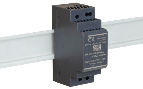 D-link 30W Ultra slim design with 35mm (2SU) width Power Supply