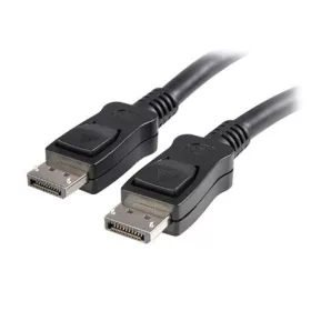   StarTech Displayport 1.2 M/M video jelkábel 1m reteszes, 4K  fekete