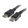 StarTech Displayport 1.2 M/M video jelkábel 3m reteszes, 4K  fekete