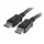 StarTech DisplayPort 1.2 -> DisplayPort 1.2 M/M video kábel 5m fekete reteszes,4k
