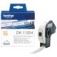 Brother DK11204 400db 17mm x 54mm öntapadós etikett címke tekercs címketekercs fekete-fehér