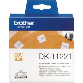   Brother DK11221 1000db 23mm x 23mm öntapadós etikett címke tekercs címketekercs