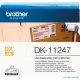 Brother DK-11247 102×164mm 30,48m Black on White címketekercs fekete-fehér
