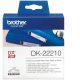 Brother DK22210 29mm x 30,48m öntapadós, fehér papírszalag tekercs címketekercs fehér