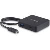 StarTech USB-C/Thunderbolt 3 adapter fekete