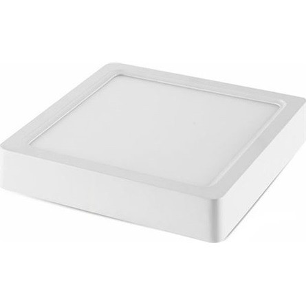 OPTONICA LED Panel, falra szerelhető, négyszögletes, 6W, meleg fehér, 420 Lm, 2800K - 2238