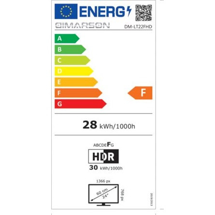 Dimarson 22" DM-LT22FHD Full HD LED TV