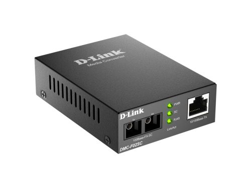 D-link10/100BaseTX to 100BaseFX SC Multi-mode Media Converter (2 km) 

- UTP to