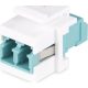 StarTech LC TO LC KEYSTONE COUPLER LC/LC FIBER KEYSTONE COUPLER