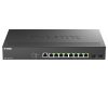 D-link 8-Port 2.5G BASE-T PoE and 2-port 10G SFP+ Smart Managed Switch
- 8 x 100