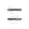TARGUS Dokkoló DOCK710EUZ, Hybrid Quad 4K docking station