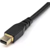 StarTech Mini DisplayPort 1.4 -> DisplayPort 1.4 M/M video kábel 1m fekete 34 AWG