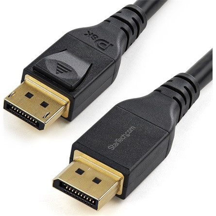 StarTech DisplayPort 1.4 -> DisplayPort 1.4 M/M video kábel 4m fekete