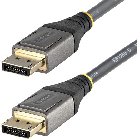 StarTech DisplayPort 1.4 -> DisplayPort 1.4 M/M video kábel 2m szürke