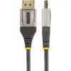 StarTech DisplayPort 1.4 -> DisplayPort 1.4 M/M video kábel 2m szürke
