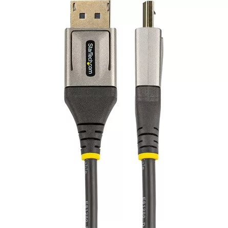 StarTech DisplayPort 1.4 -> DisplayPort 1.4 M/M video kábel 2m szürke