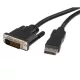 StarTech Displayport -> DVI-D M/M video jelkábel 3m fekete