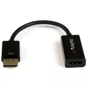   StarTech Displayport 1.2 -> HDMI M/F adapter 0.15m aktív, 4k fekete