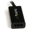 StarTech Displayport 1.2 -> HDMI M/F adapter 0.15m aktív, 4k fekete