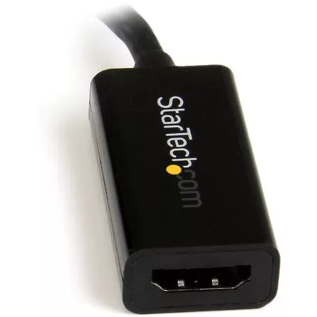 StarTech Displayport 1.2 -> HDMI M/F adapter 0.15m aktív, 4k fekete