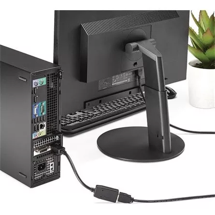 StarTech Displayport -> HDMI M/F adapter 0.1m fekete