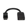 StarTech Displayport -> HDMI M/F adapter 0.1m fekete