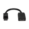 StarTech Displayport -> HDMI M/F adapter 0.1m fekete