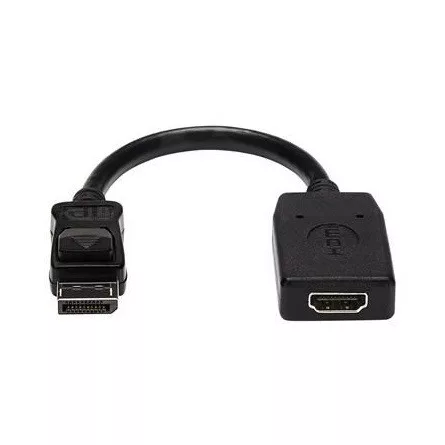 StarTech Displayport -> HDMI M/F adapter 0.1m fekete