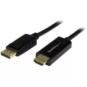   StarTech DisplayPort 1.2 -> HDMI 1.4 M/M video kábel 3m fekete