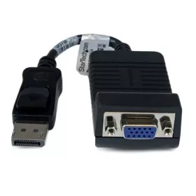StarTech Displayport -> VGA M/F adapter 0.15m fekete