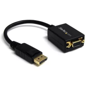   StarTech Displayport -> VGA M/F aktív adapter 0.1m fekete
