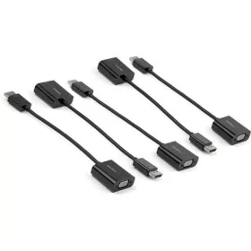   StarTech DisplayPort 1.2 -> VGA M/F adapter 0.2m fekete 5db
