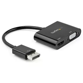   StarTech DisplayPort 1.2 -> HDMI 2.0 VGA M/F adapter 0.15m fekete