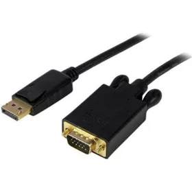   StarTech DisplayPort 1.2 -> VGA M/M video kábel 4.6m fekete