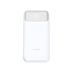  DLINK D-LINK Power Bank 20000mAh 2xUSB-C + 1xUSB Fehér, DPP-201