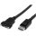 StarTech DisplayPort 1.2 -> DisplayPort 1.2 M/F video kábel 1m fekete Panel Mount