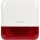 HikVision AX Pro Wireless External Sounder (868MHz) Wi-Fi riasztó sziréna fehér-narancssárga