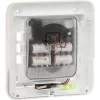 HikVision AX Pro Wireless External Sounder (868MHz) Wi-Fi riasztó sziréna fehér-narancssárga