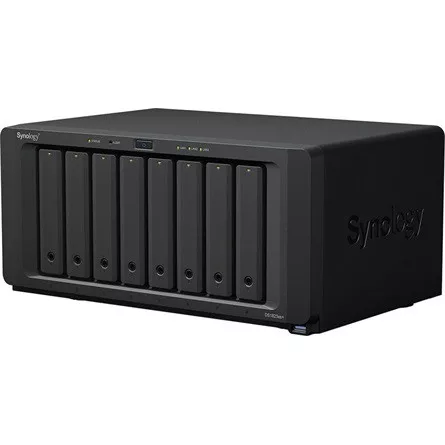 SYNOLOGY NAS 8 fiókos AMD Ryzen V1780B 4x3,6GHz, 8GB DDR4 ECC, 2x1GbE, 1x10GbE, 3xUSB3.2Gen1 - DS1823xs+