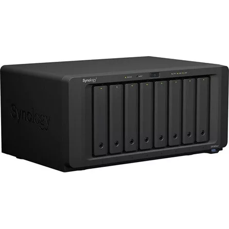 SYNOLOGY NAS 8 fiókos AMD Ryzen V1780B 4x3,6GHz, 8GB DDR4 ECC, 2x1GbE, 1x10GbE, 3xUSB3.2Gen1 - DS1823xs+