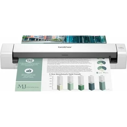 BROTHER Mobil szkenner DS740, CIS, duplex, USB, 15 lap/perc, A4, 600x600dpi