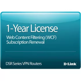   D-Link DSR-250 Dynamic Web Content Filtering License 12-months