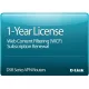 D-Link DSR-250 Dynamic Web Content Filtering License 12-months