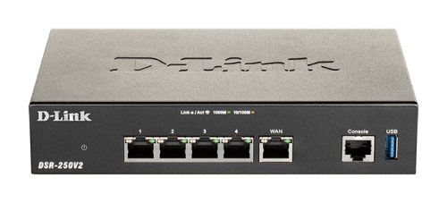 D-link Unified Service Router
- 3 x 10/100/1000Mbps LAN ports.
- 1 x 10/100/1000