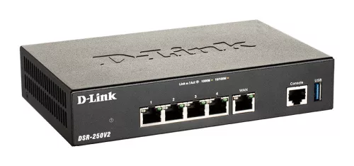 D-link Unified Service Router
- 3 x 10/100/1000Mbps LAN ports.
- 1 x 10/100/1000