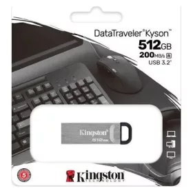   Kingston 512GB DataTraveler Kyson USB-A 3.2 Gen 1 pendrive fém